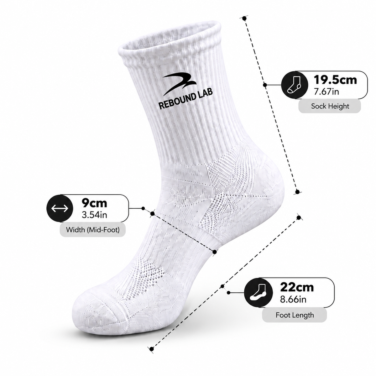 Rebound Stride Socks